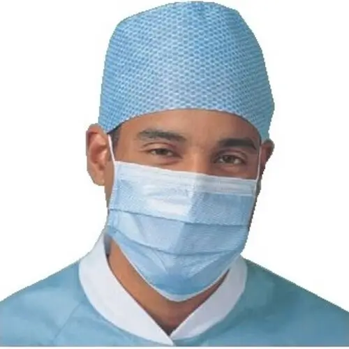 BARRIER® Sof-Loop Earloop Surgical Face Masks, Extra Protection, ASTM Level 1, Anti-Fog, Blue, 50/Box, 42241-01