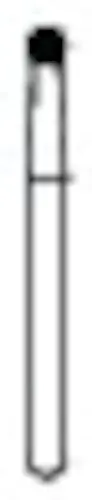 Premier Solo Diamonds Ball Diamond Bur, Medium Grit, 0116M, 25/Box, 801016M