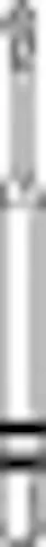 Premier Two Striper MicroPrep Diamond Bur, Friction Grip, Pear, Medium, MP30M, 1.2 mm, 5/Pkg, #2015961