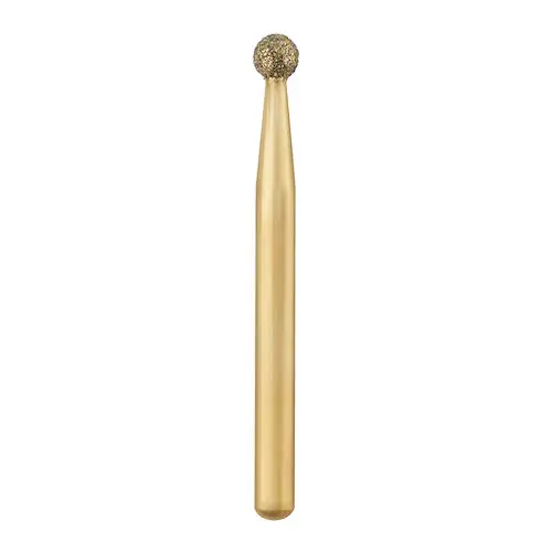 Great White Z FG Diamond Burs, Round, 5/Pkg, 18163-5