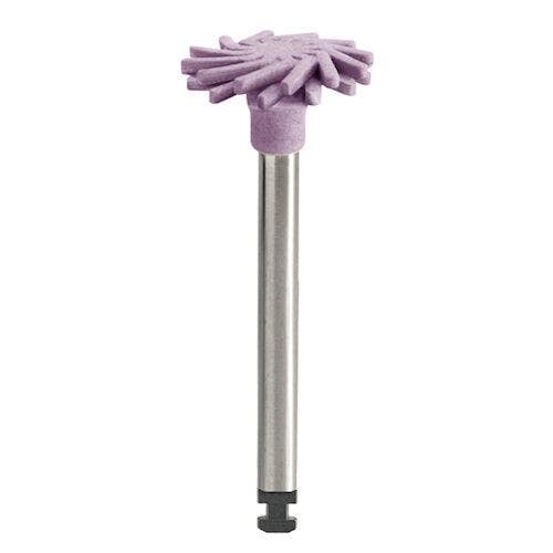 Alpen ShapeGuard Composite Plus Polisher, Step 1 (Purple), 110 mm, Fine Grit, RA Shank, 5/Pkg, 60021904