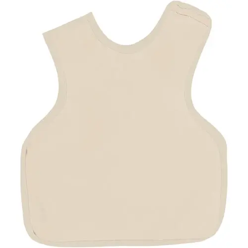 Palmero Cling Shield Child Pano Dual X-Ray Apron, Beige Vinyl, No Collar, 0.3mm Lead-Lined, 19 7/8" x 19 1/2", 26CBEIGE