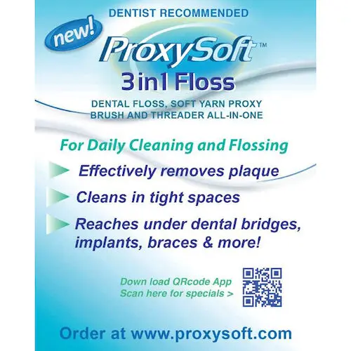 Proxysoft 3-in-1 Trial Packs, Unflavored, 100/Pkg, 101D