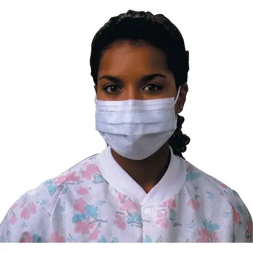Kimberly-Clark Lite One Procedure Masks, Earloop, White, 50/Box, 62356