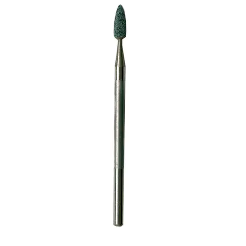 Darby Dental FL2 Flame Finishing Stone, 2.5, Green, High Polish, 12/Box, 9430970