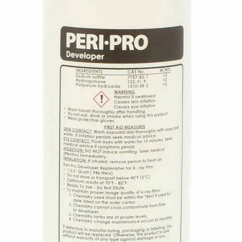 Air Techniques Developer Solution, Quart, 6/Case, 90801