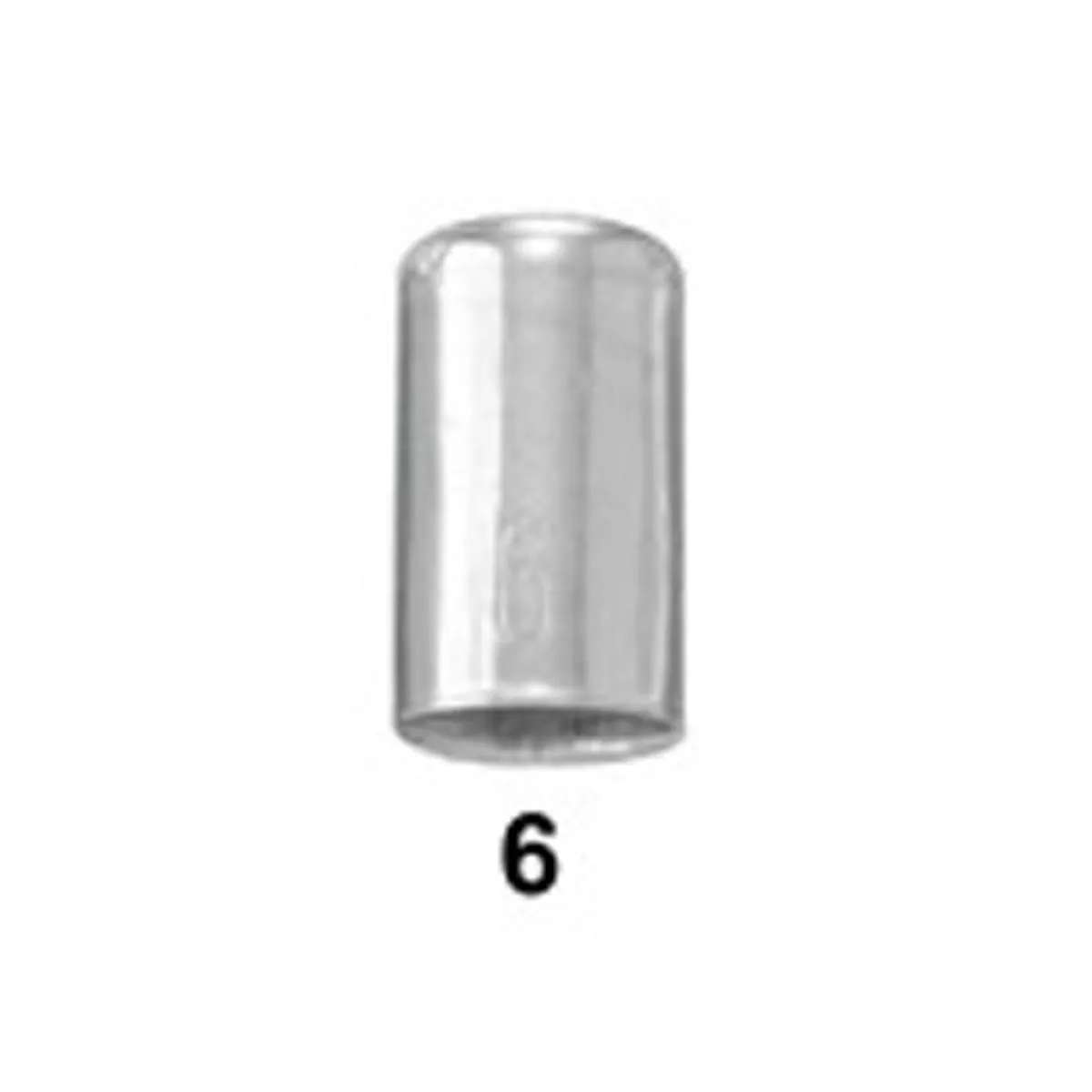 Darby Dental Stainless Steel Crown, Size 6, Gray, 25/Box, AT-XL25-06