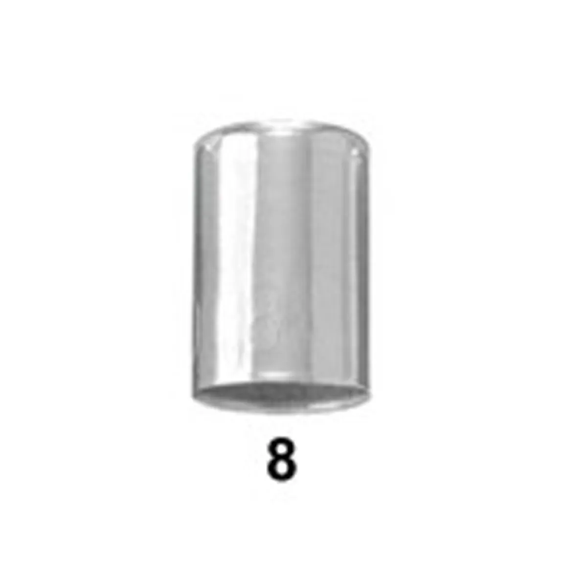 3M ESPE Stainless Steel Crown, Size 8, Gray, 25/Box, AT-XL25-08