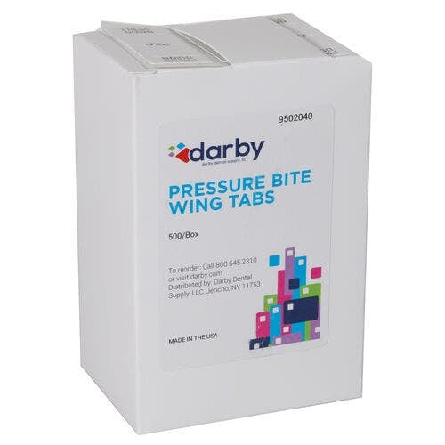 Darby Dental Bite Wing Tabs, 500/Box, 15720-D