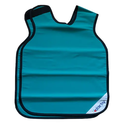 Adult Style 26 X-Ray Aprons, 0.3 mm Vinyl, Dual, 23.62" x 31.5", Ocean Green, 9507603