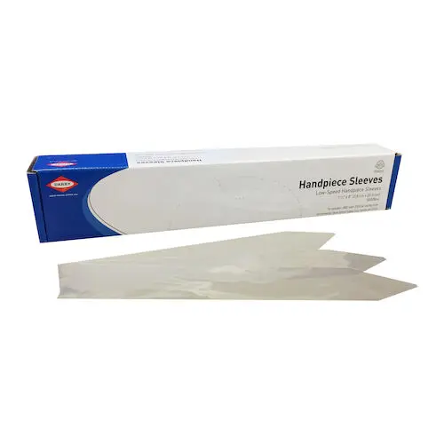 Darby Dental Low Speed Handpiece Sleeves, 1.5" x 8", 500/Box, D104HP