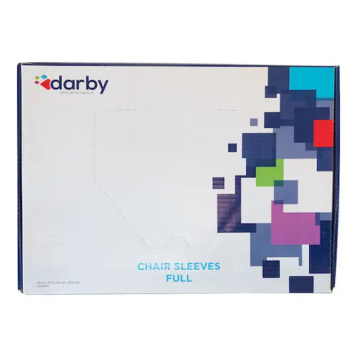 Darby Dental Full Chair Sleeve, 29" W x 80" L, 125/Box, D111