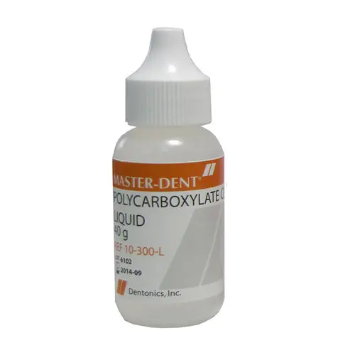 Dentonics Master Dent Polycarboxylate Cement Liquid Refill, 40 g, 10-300-L