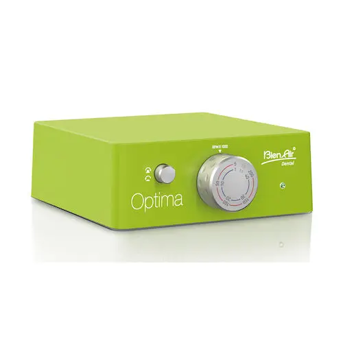 Bien Air Optima MCX-LED Motor Set with Transformer, Green, 1700591-001