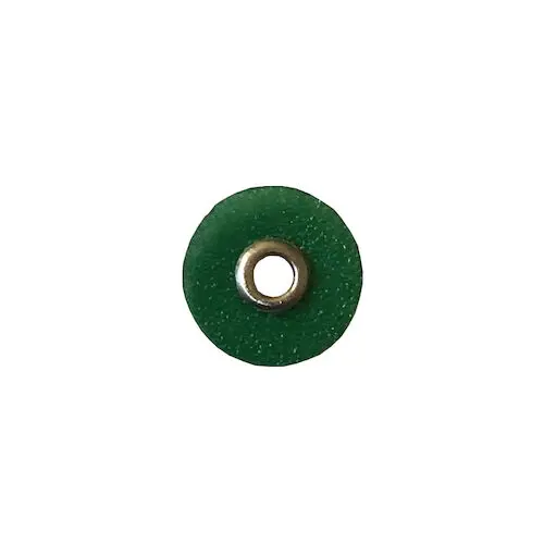 Darby Dental Composite Finishing Disc, 3/8" Diameter, Coarse, Green, 85/Pkg