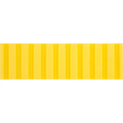 Zirc Neon Yellow Instrument Mat, Non-Slip, Reversible, 6-3/4" x 2" x 3/8", 20Z464O