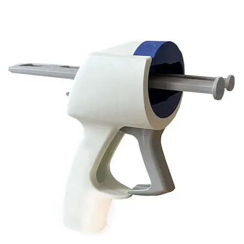 Darby Cartridge Dispenser Gun for 50 ml Automix Cartridges, 1:1/2:1 Mixing Ratio, with I.O. Tips, 405204001