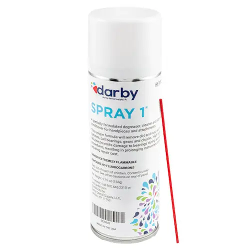 Darby Dental Handpiece Lubricant Spray, 6 oz., 9520920