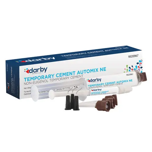 Darby Temporary Cement Automix NE, Non-Eugenol Resin-Based, Automix Syringe, DPD-130