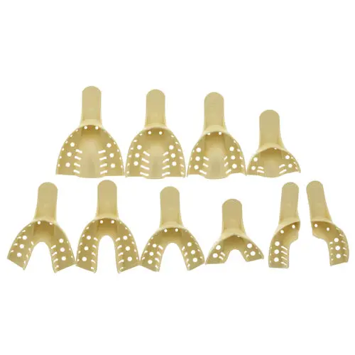 Darby Disposable Impression Trays, Full & Partial Perforated Assorted, 120/Pkg, 9521736D