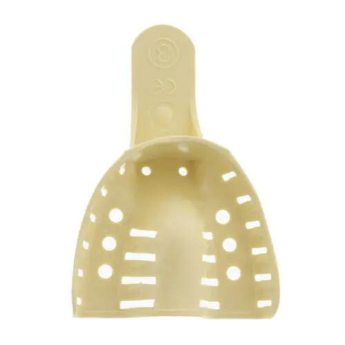 Darby Disposable Perforated Full Impression Trays, Medium Upper, Size 3, 12/Pkg, D413