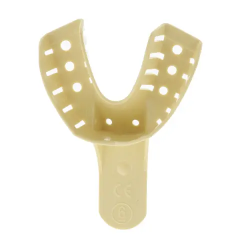 Darby Disposable Impression Trays, Perforated Full Arch, Small Lower, 12/Pkg, D416