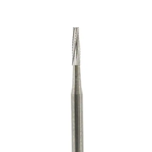 Darby Dental Carbide Bur FG 701L, Taper Fissure, CrossCut, 10/Pkg