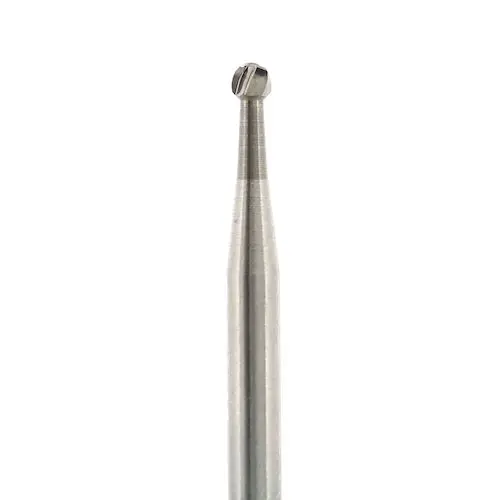 Darby Dental Carbide Burs RA, Round, Size 6, 100/Pkg, 103443