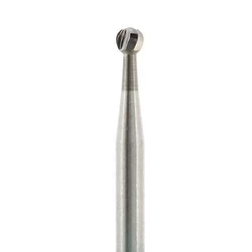 Darby Dental Carbide Burs RA, Round, Size 8, 100/Pkg, 103444