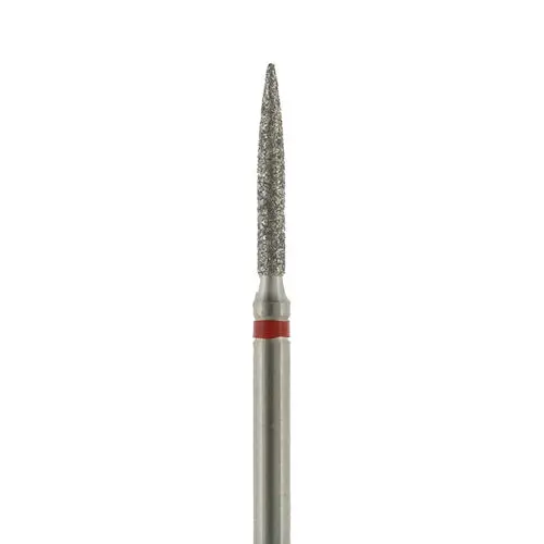 Darby Multi-Use Diamond Bur, Flame Shape, Fine Grit, 861-012F, 5/Pkg