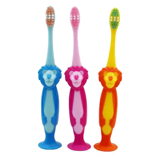 Darby Stage 2 Children's Toothbrush, Lion Design, Extra Soft, 27 Tufts, 72/Box, DAR16231