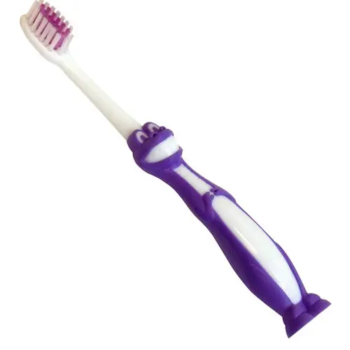 Darby Stage 2 Child's Toothbrush, Alligator, Extra Soft, 26 Tufts, 72/Box, DAR16232