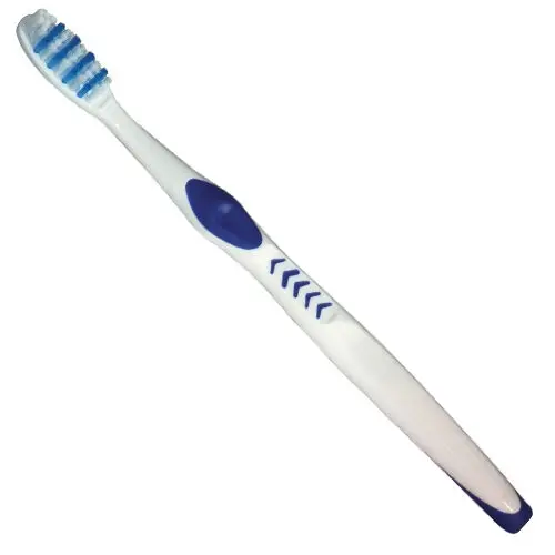 Darby Dental Compact Head Toothbrush, 37 Tufts, Assorted Colors, 72/Box, DAR16793