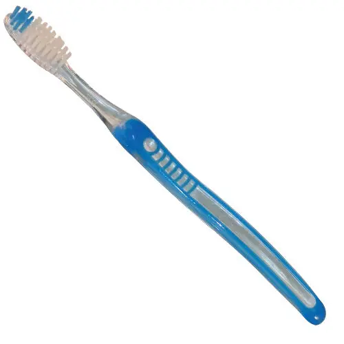 Darby Dental Transparent Toothbrush, 36 Tufts, Assorted Colors, 72/Box, DAR16960