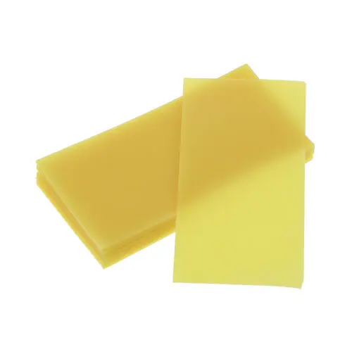 Darby Dental Bite Wax Sheets, Yellow, 1 lb., CORN 256 DAR