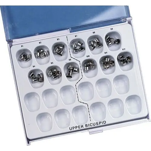 Darby Dental Stainless Steel Crown Kit, SS-BU-KIT