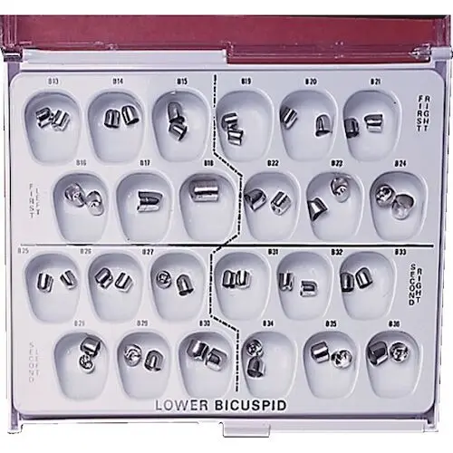Stainless Steel Crown Kit, 48 Crowns, SS-BL-KIT