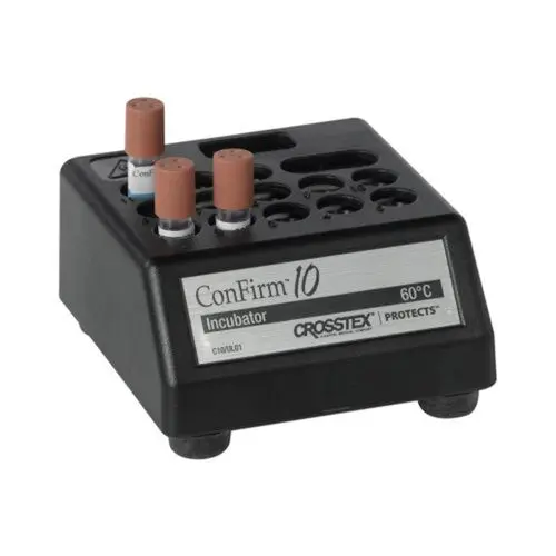 Crosstex ConFirm 10 Biological Indicator Starter Kit, Steam Sterilization Monitoring, 10-Hour Results, C105K