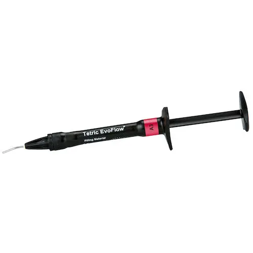 Tetric EvoFlow Flowable Composite, A3, 2 g Syringe, Refill, 595955WW