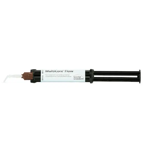 MultiCore Flow Dual-Curing Core Build-Up Composite Refill, Shade White, 10 g Syringe, 604168