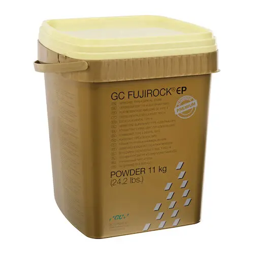 GC FujiRock EP Premium Line Dental Stone, Yellow, 11 kg, 890365