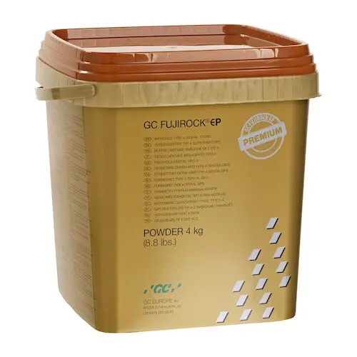 GC FujiRock EP Premium Line Type 4 Dental Stone, 4 kg, Brown, 890367