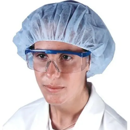 Medical Safety Systems Safety Glasses with Side Shields, Blue, 1 Pair, SGAAB