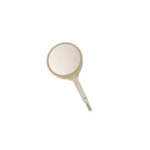 Zirc Crystal HD® #5 Beige Resin Mouth Mirror Screw-On Heads (Cone Socket), 12/Pack, 50Z372G