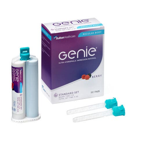 Sultan Genie VPS Impression Material, Standard Set, Blue, 2/Pkg, 77625-FG