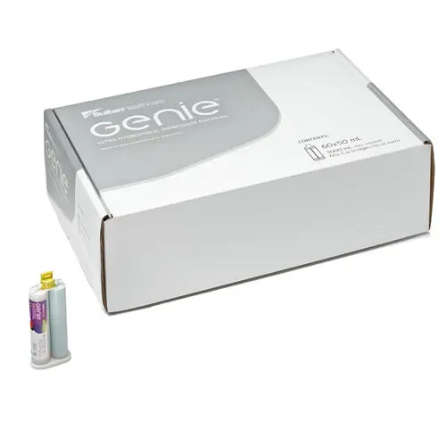 Sultan Genie VPS Impression Material, Standard Set, 50 ml Cartridge, Green, Bulk, 60/Box, 77725-FG