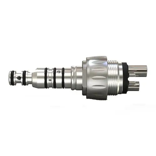 Super Trac Prestige High-Speed Handpiece, 4-Hole Coupler, Stainless Steel, 9546467