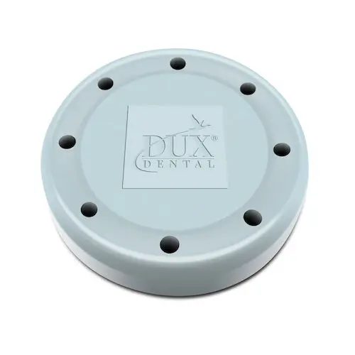 Kerr Round Magnetic Bur Block, 8-Hole, Seafoam, 31823