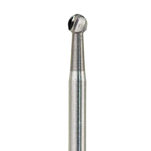Microcopy NeoBurr Operative Carbide Bur, Round, Size 6, Friction Grip, 50/Pkg, FG6