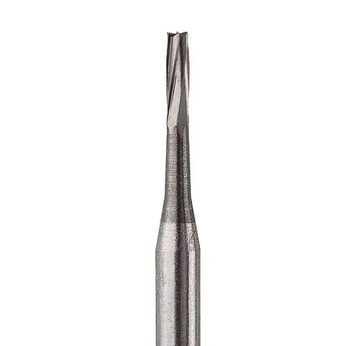 Microcopy NeoBurr Operative Carbide Bur, Straight Fissure, FG 56, Stainless Steel, 50/Pkg, FG56SS